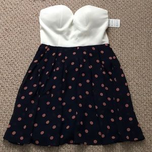 tight top, flowy skirt